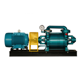 Two Stage Water Ring Vacuum Pump, TWV81, 5 hp, 3 phase