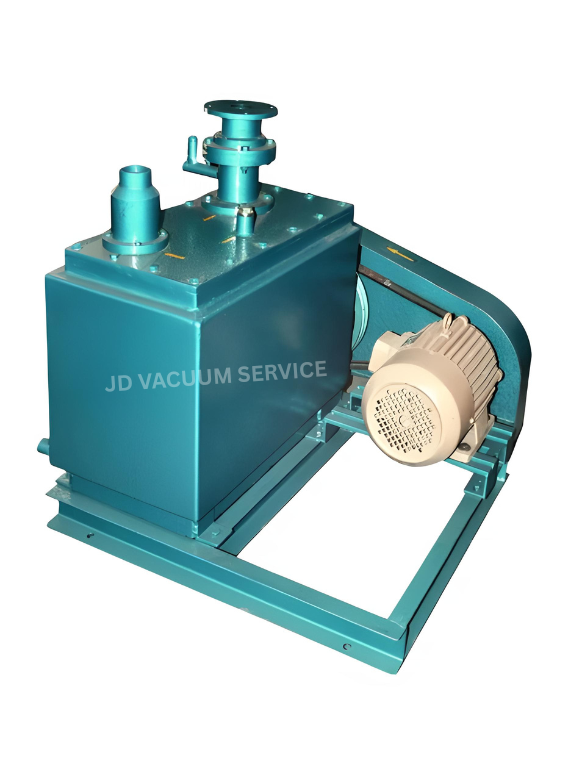 Double Stage Rotary Vane Vacuum Pump | JDO 50 To 22000 LPM | 6 To 1204 m³/hr | 0.25 HP to 25 HP
